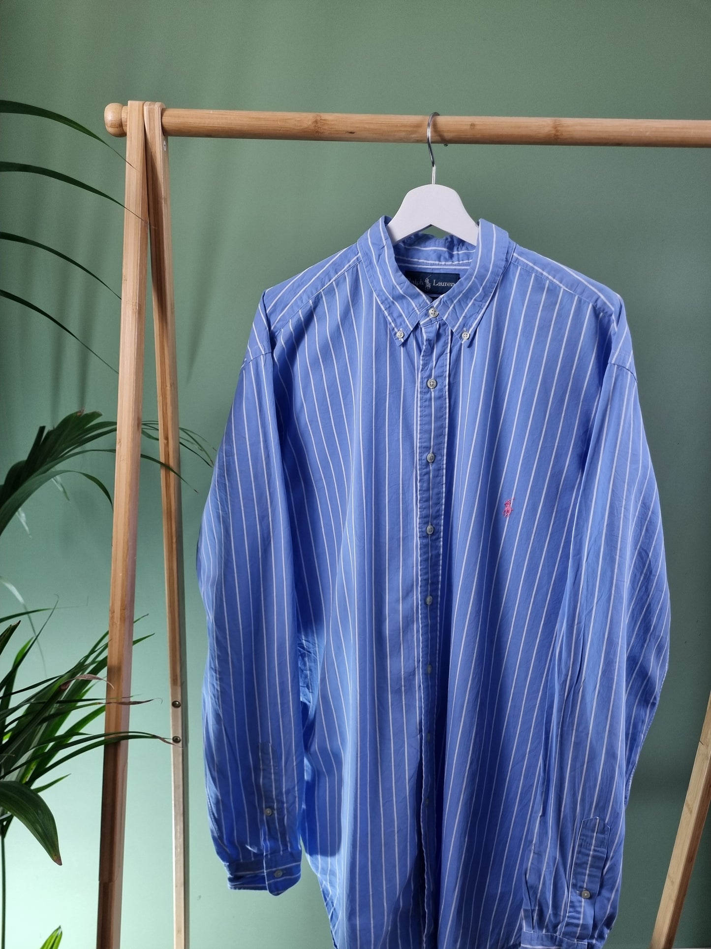 Ralph Lauren striped shirt maat XL tall