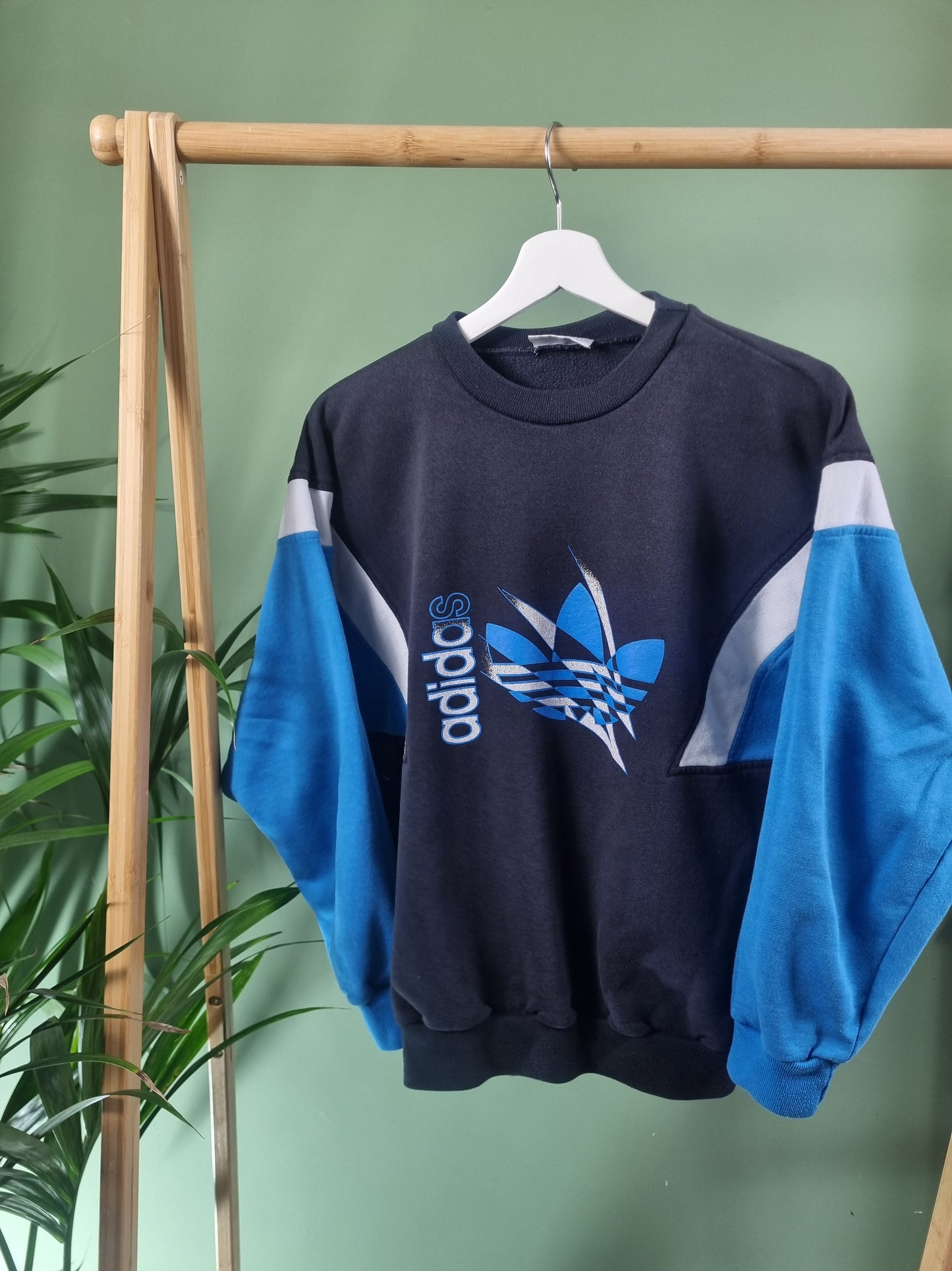 Adidas 80s RARE sweater maat M