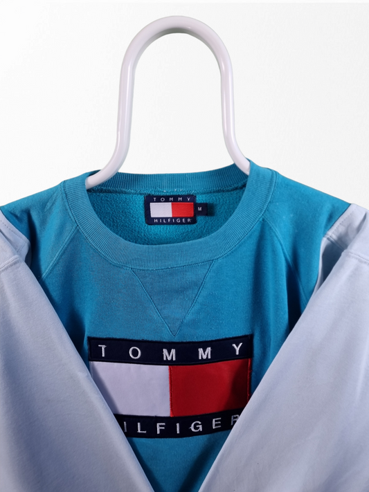 Tommy Hilfiger big logo rework sweater maat M