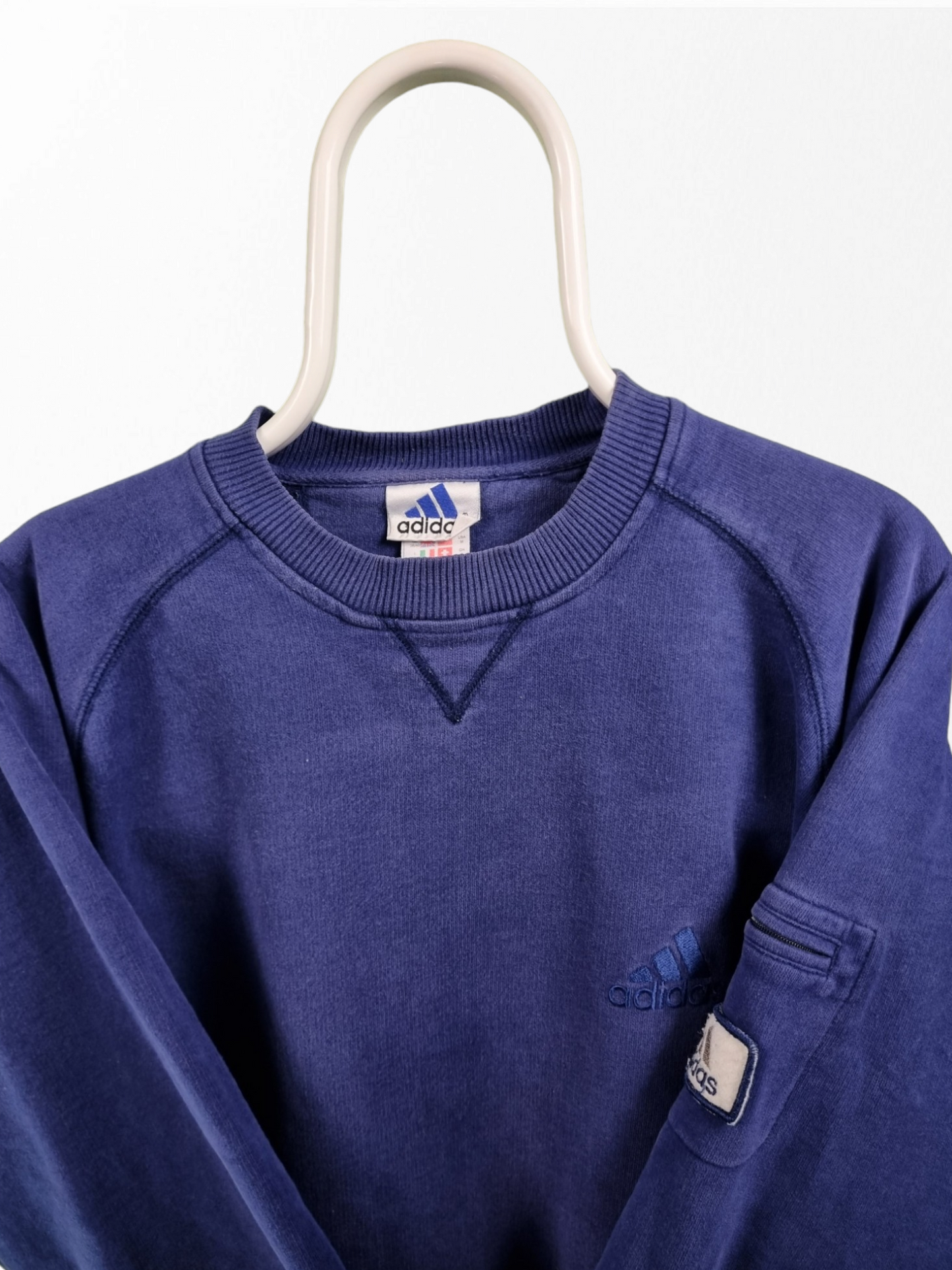 Adidas 90s sleeve pocket sweater maat M