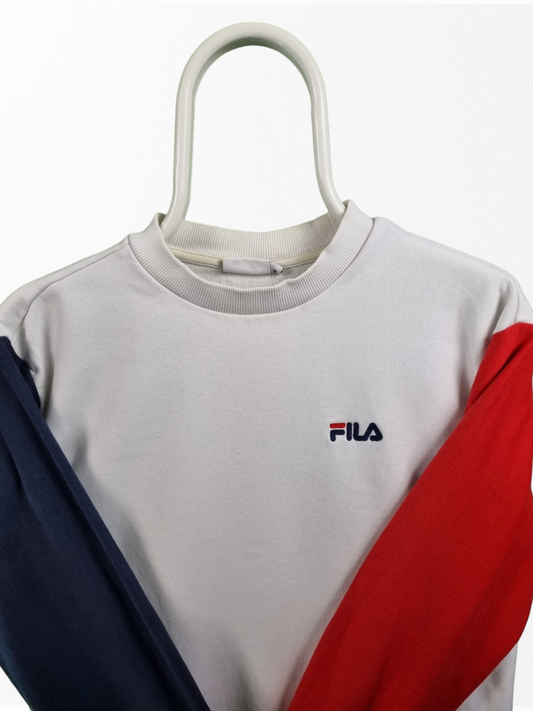 Fila chest logo sweater maat S