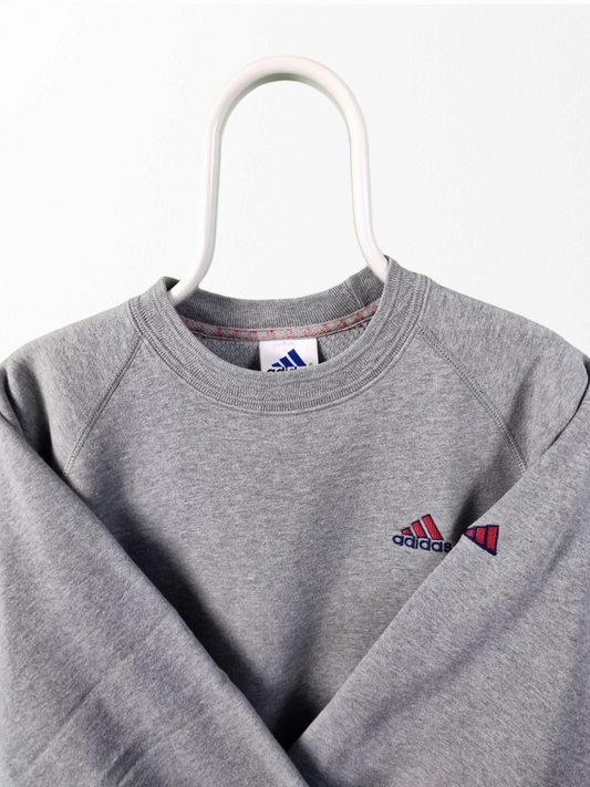 Adidas 90s chest logo sweater maat  M