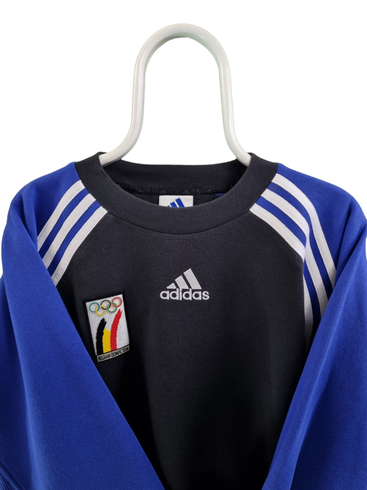 Adidas 90s RARE olympic sweater maat L (nieuwstaat)