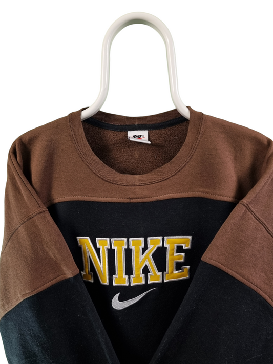 Nike 90s spell out sweater maat M