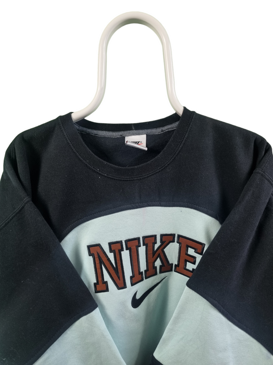 Nike 90s spell out rework sweater maat M