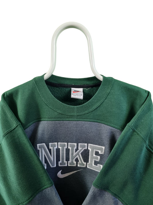 Nike 90s spell out sweater maat M