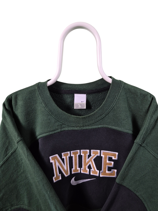 Nike spell out rework sweater maat M