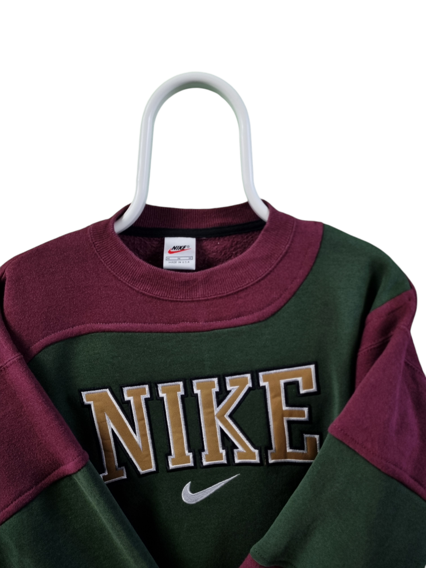 Nike 90s spell out rework sweater maat S