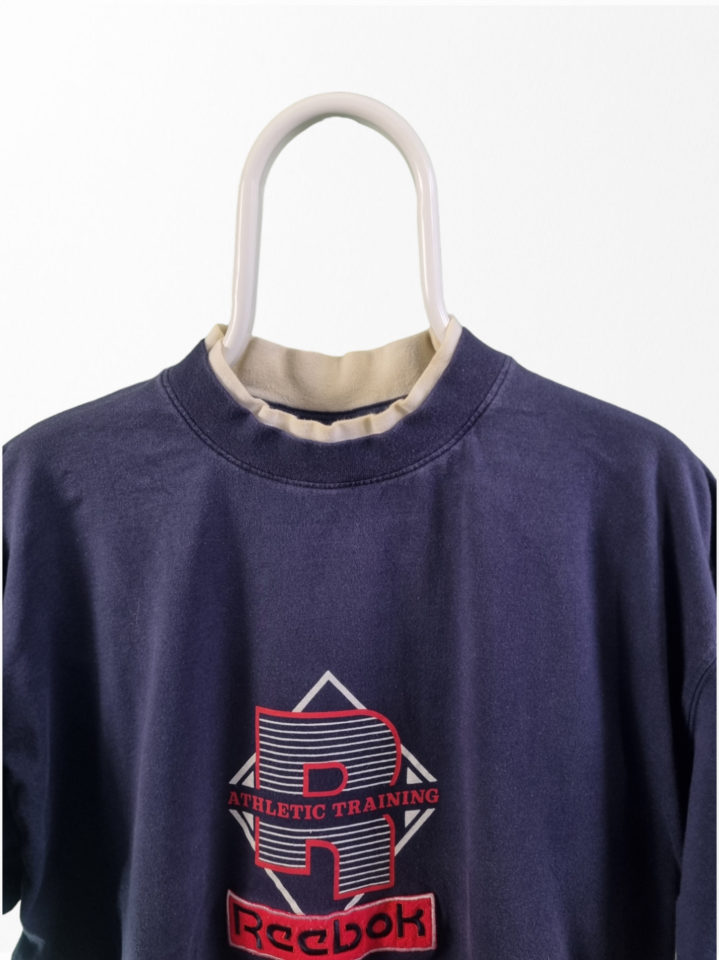 Reebok 90s short sleeve sweater maat XL