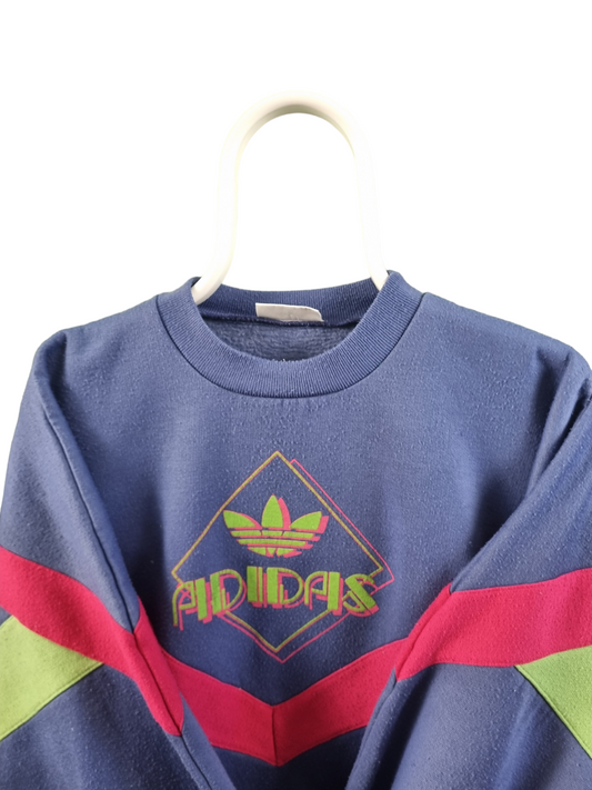 Adidas 80s RARE sweater maat L