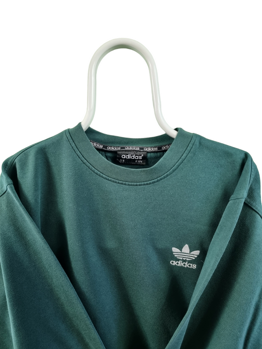 Adidas 80s chest logo sweater maat M