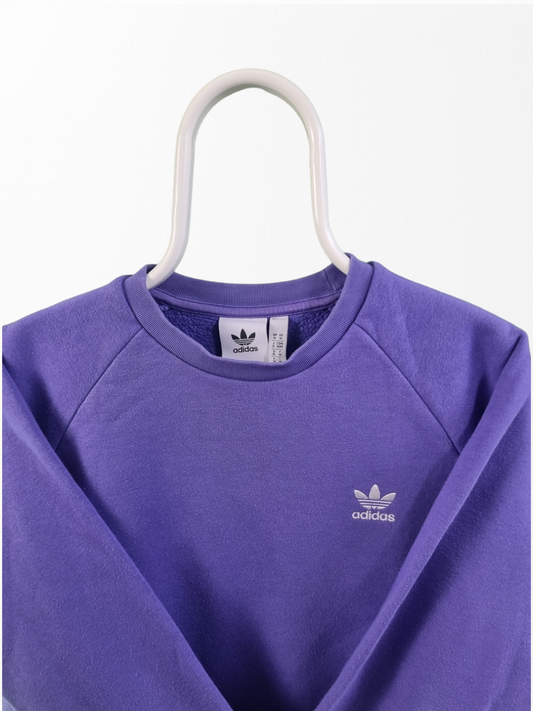 Adidas chest logo sweater maat M