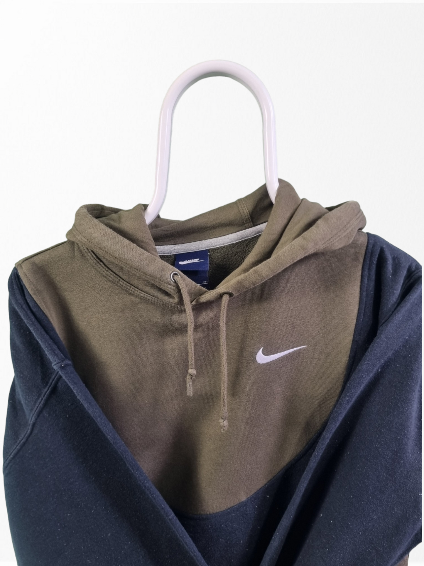 Nike rework chest swoosh hoodie maat S