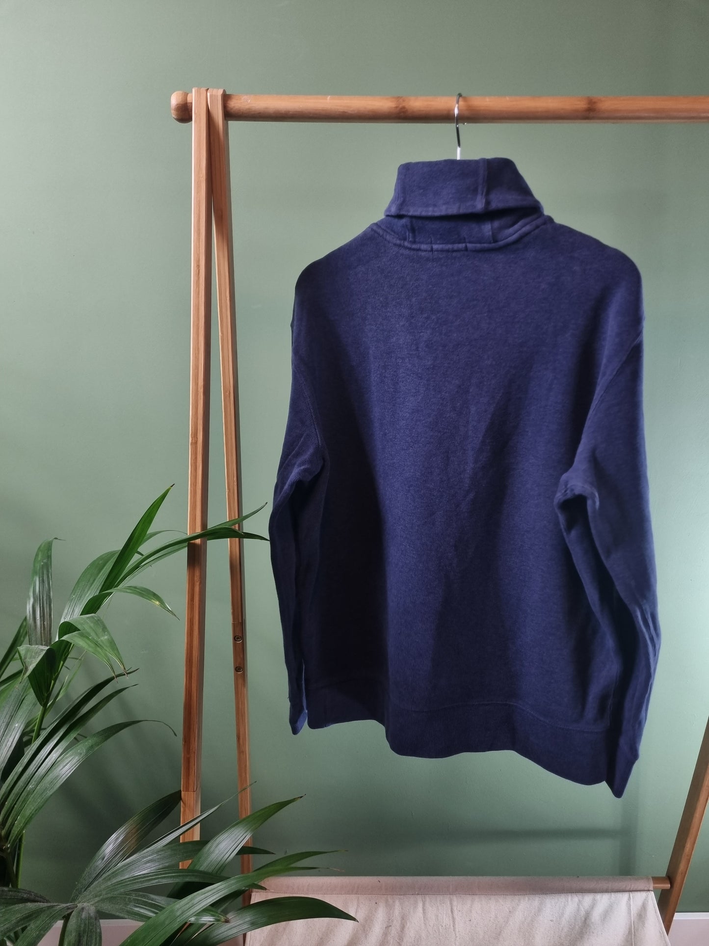 Ralph Lauren sjaalkraag sweater maat L