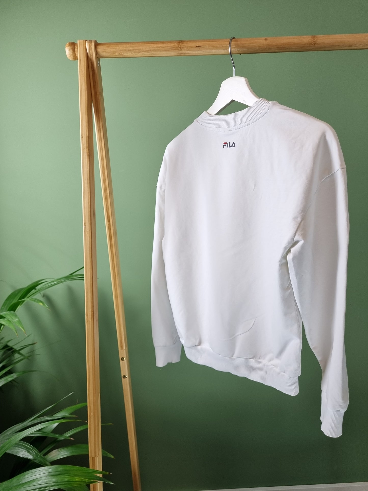 Fila embroidered front logo sweater maat XS