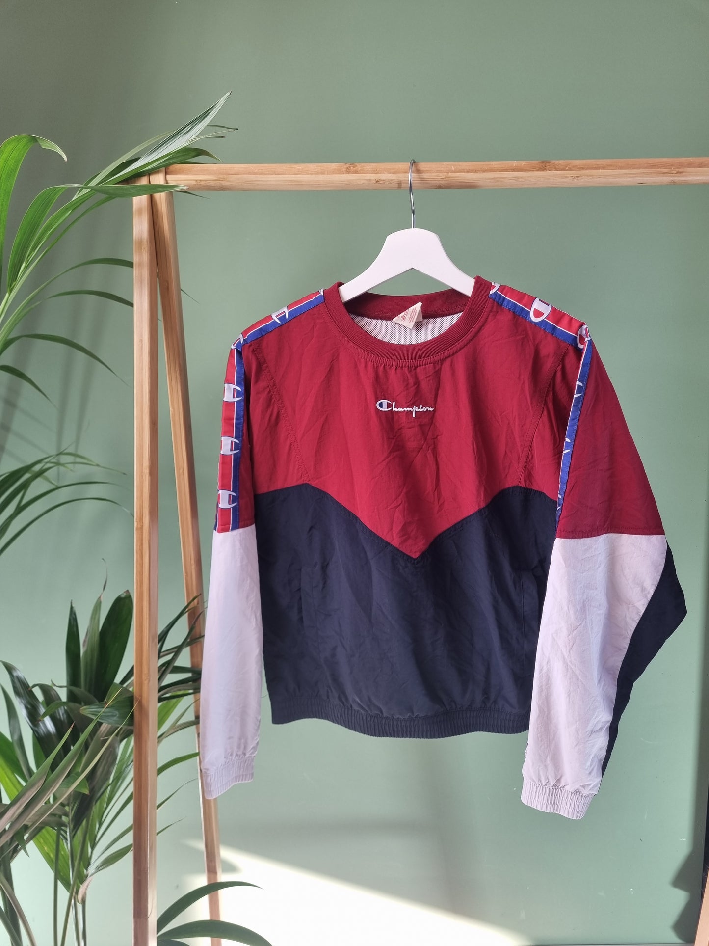 Champion 90s shell top maat XS