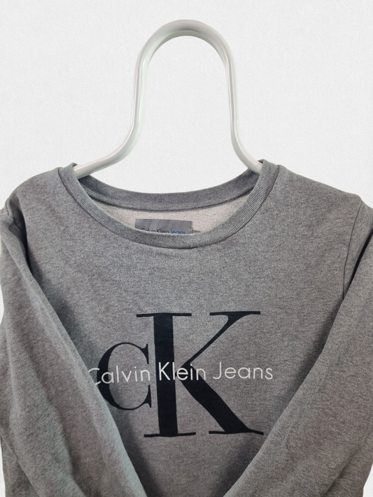 Calvin Klein front logo sweater maat S