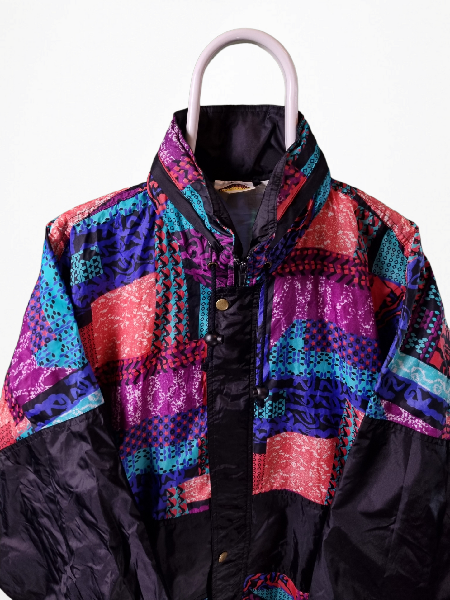 Vintage 80s 90s regenjas maat XL de vintage club