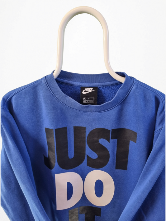 Nike just do it text sweater maat M